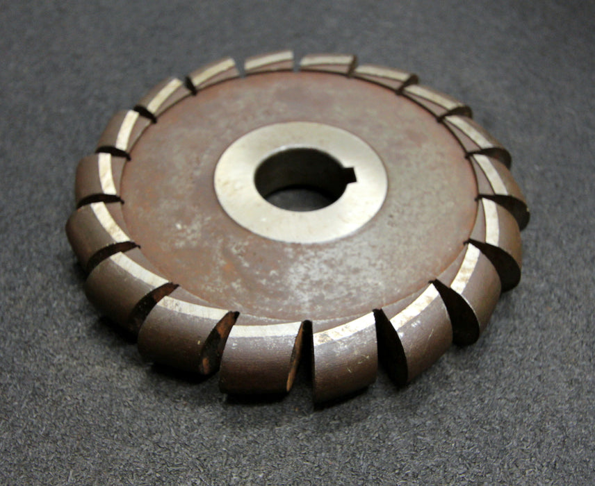 Bild des Artikels Halbrund-Formfräser-konvex-Radiusfräser-Radius-12mm-165x24x32mm-Spannuten:-18