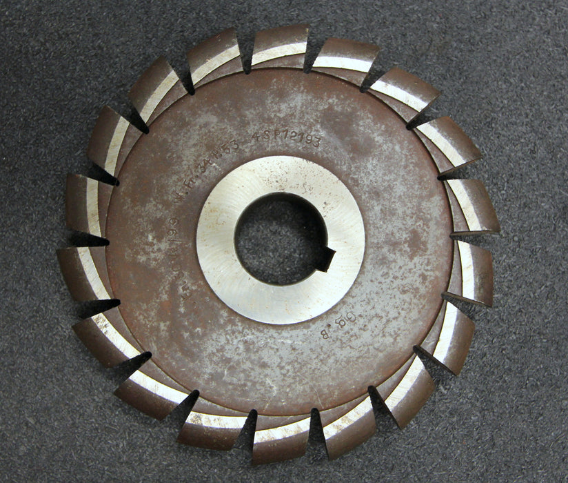 Bild des Artikels Halbrund-Formfräser-konvex-Radiusfräser-Radius-12mm-165x24x32mm-Spannuten:-18