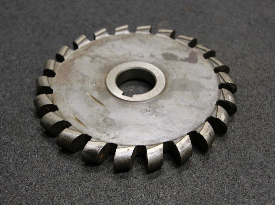 Bild des Artikels Halbrund-Formfräser-konvex-Radiusfräser-Radius-7mm-140x14x27mm-Spannuten:-22