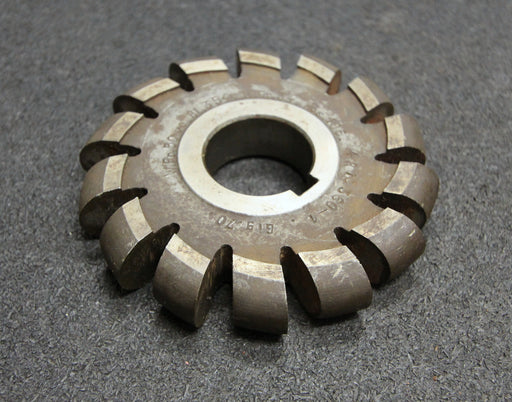 Bild des Artikels Halbrund-Formfräser-konvex-Radiusfräser-Radius-10mm-110x20x32mm-Spannuten:-14