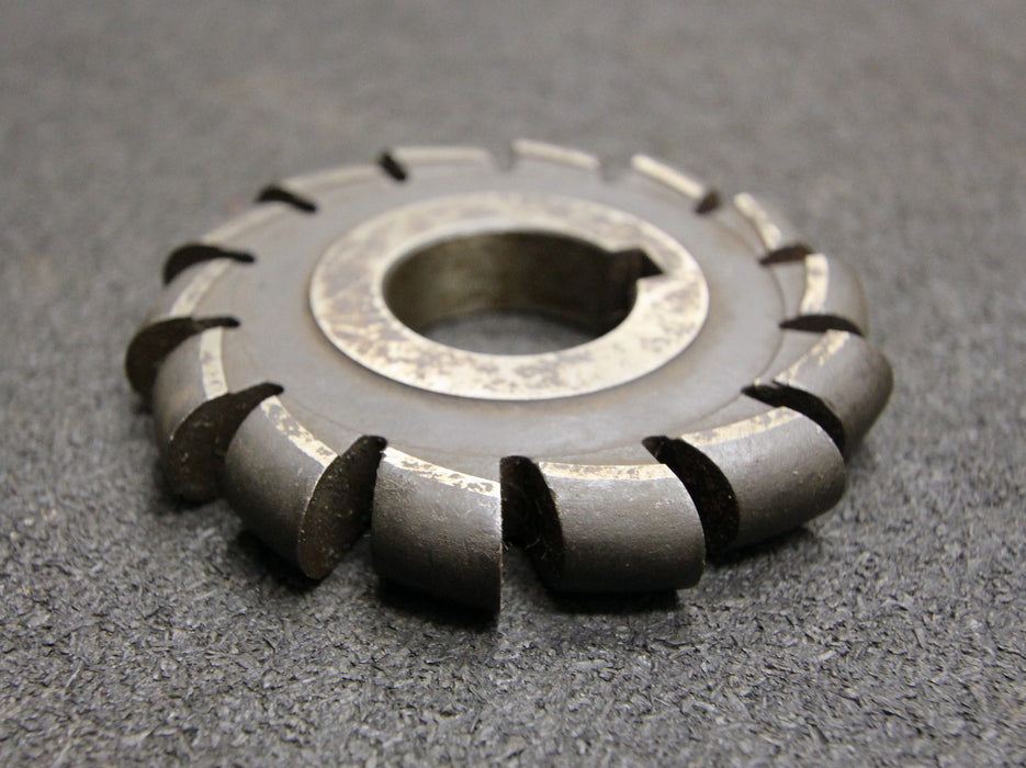 Bild des Artikels Halbrund-Formfräser-konvex-Radiusfräser-Radius-6mm-82x12x27mm-Spannuten:-14