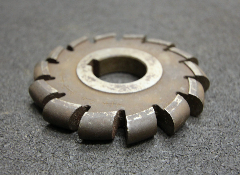 Bild des Artikels Halbrund-Formfräser-konvex-Radiusfräser-Radius-6mm-90x12x27mm-Spannuten:-14