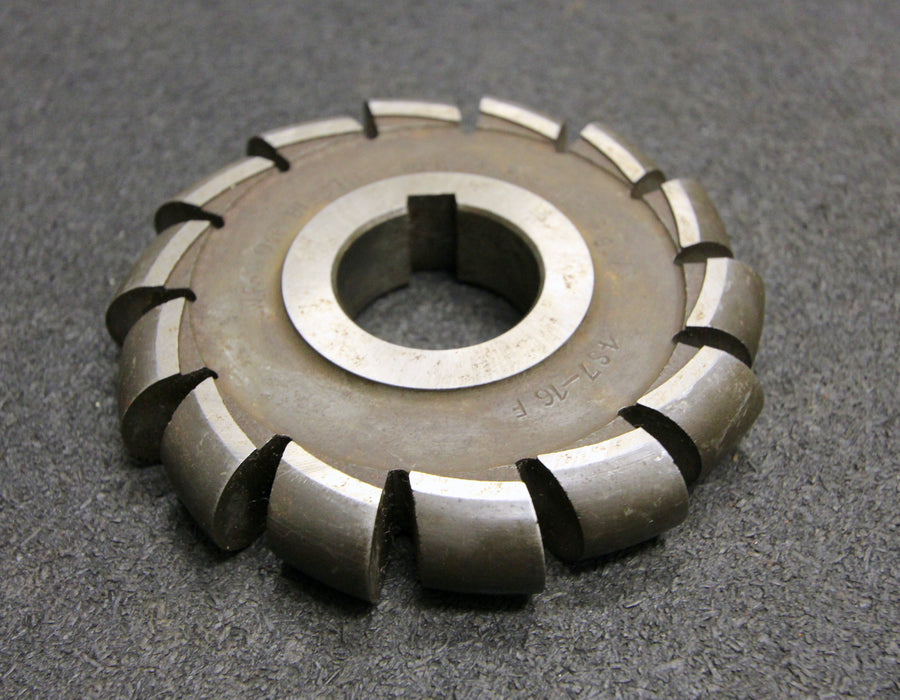 Bild des Artikels Halbrund-Formfräser-konvex-Radiusfräser-Radius-9mm-105x18x32mm-Spannuten:-14