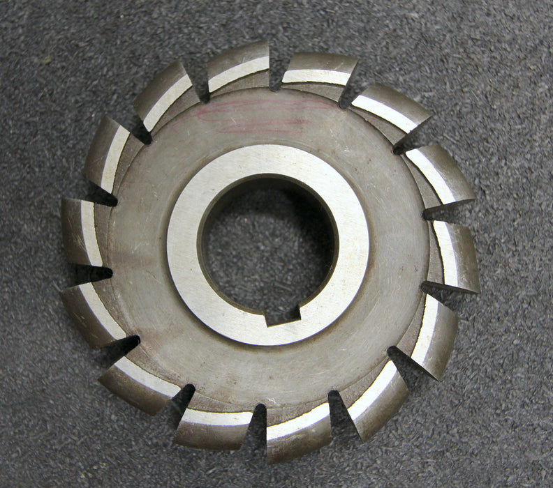 Bild des Artikels Halbrund-Formfräser-konvex-Radiusfräser-Radius-9mm-105x18x32mm-Spannuten:-14