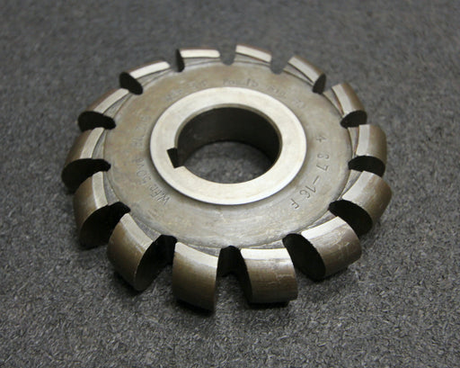 Bild des Artikels Halbrund-Formfräser-konvex-Radiusfräser-Radius-9mm-105x18x32mm-Spannuten:-14