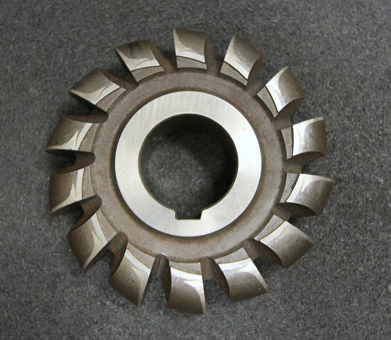 Bild des Artikels Halbrund-Formfräser-konvex-Radiusfräser-Radius-16mm-127x32x40mm-Spannuten:-14