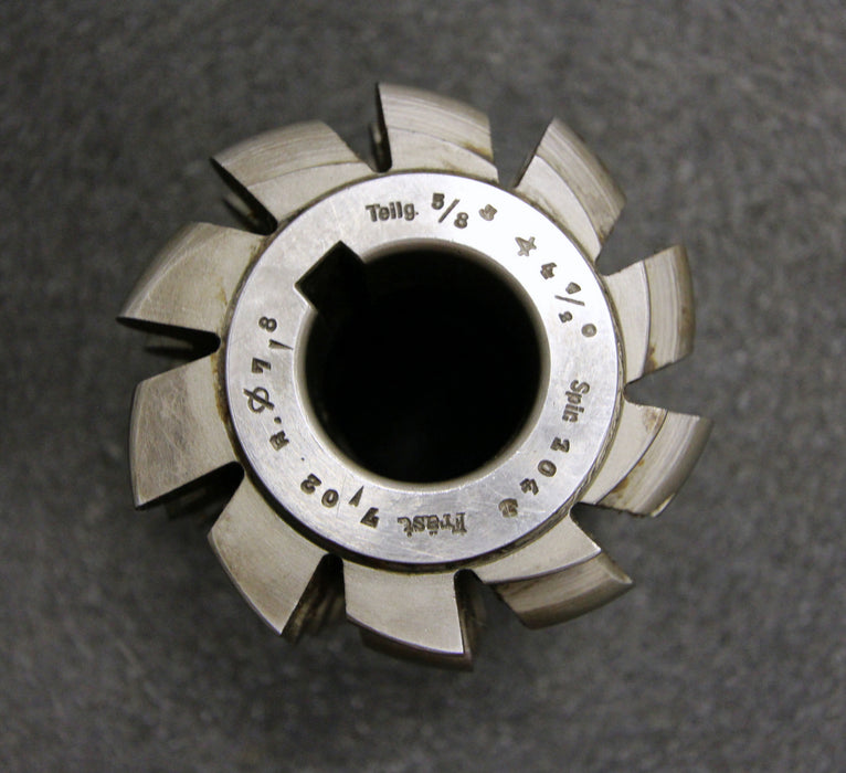 Bild des Artikels Rollkettenrad-Wälzfräser-roller-chain-hob-Teilung-5/8"-=-15,875mm-RollenØ-7,8mm