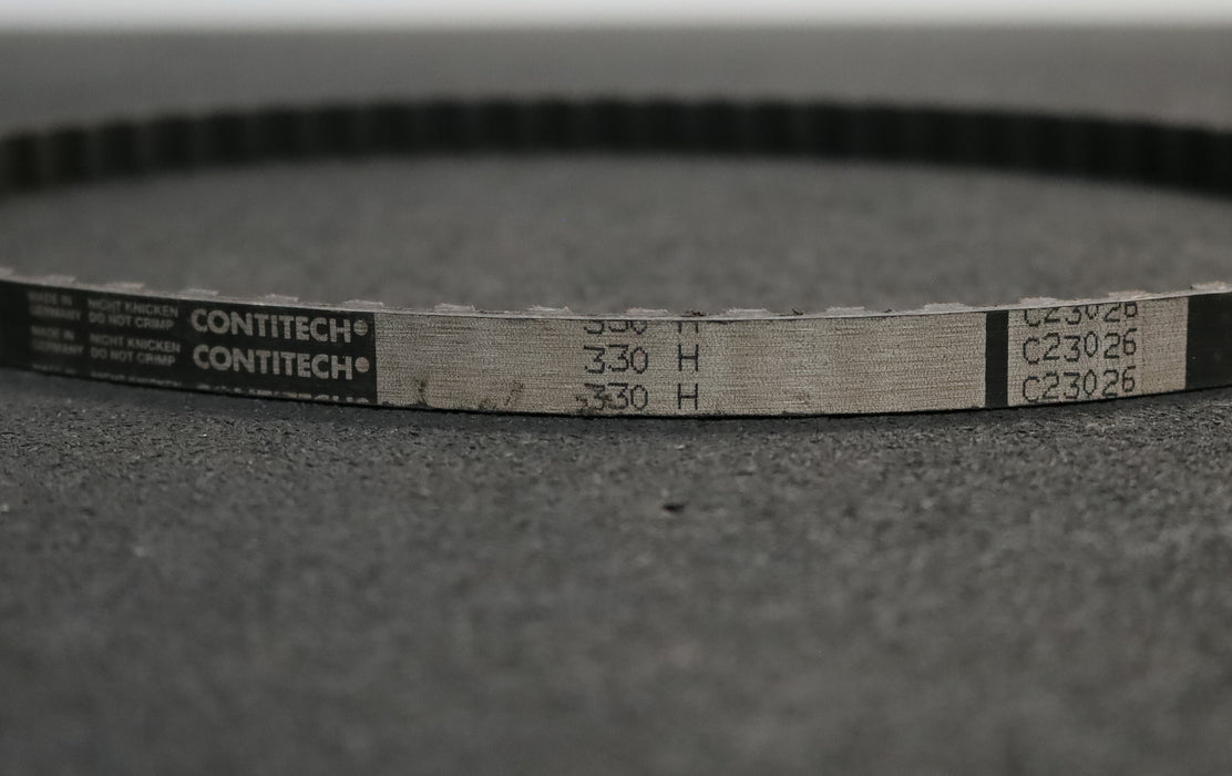 Bild des Artikels CONTITECH-Zahnriemen-Timing-belt-330-H-Breite-12,5mm-Länge-838,2mm-unbenutzt