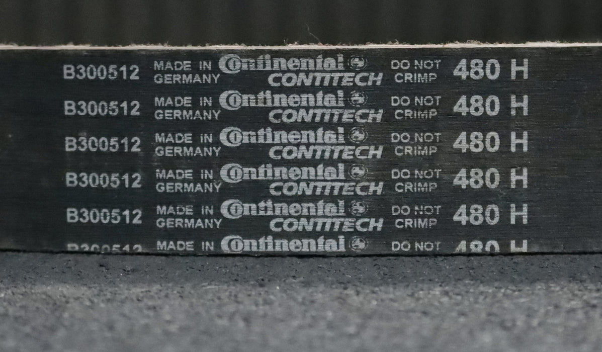 Bild des Artikels CONTITECH-Zahnriemen-Timing-belt-480-H-Breite-34mm-Länge-1219,2mm-unbenutzt