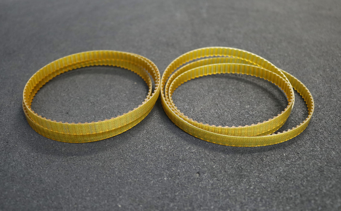 Bild des Artikels 2x-Zahnriemen-2x-Timing-belt-T5-Breite-10mm-Länge-1140mm-unbenutzt