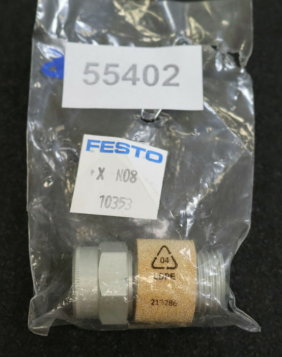 FESTO Abluftdrosselventil Exhaust throttle valve GRE-1/2 Art.Nr. 10353 unbenutzt