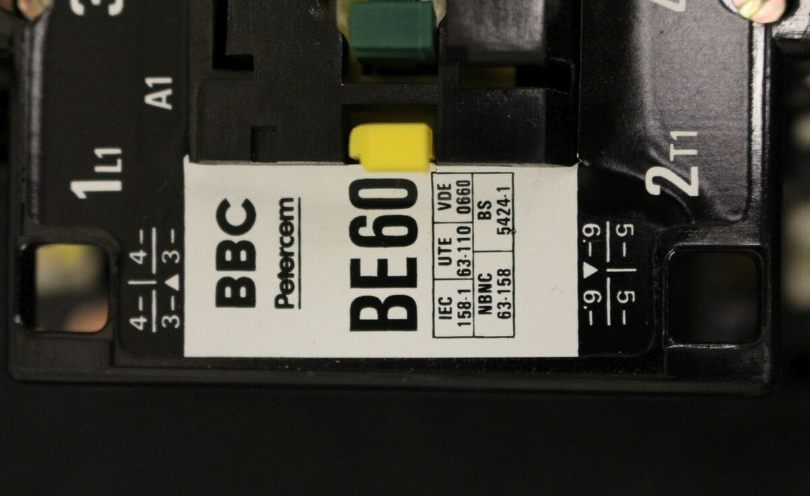 BBC Wechselstrom-Schütz  BE60-30-22 - 220VDC - 3S/0Ö - 30KW - FPL 361 9001 R0225