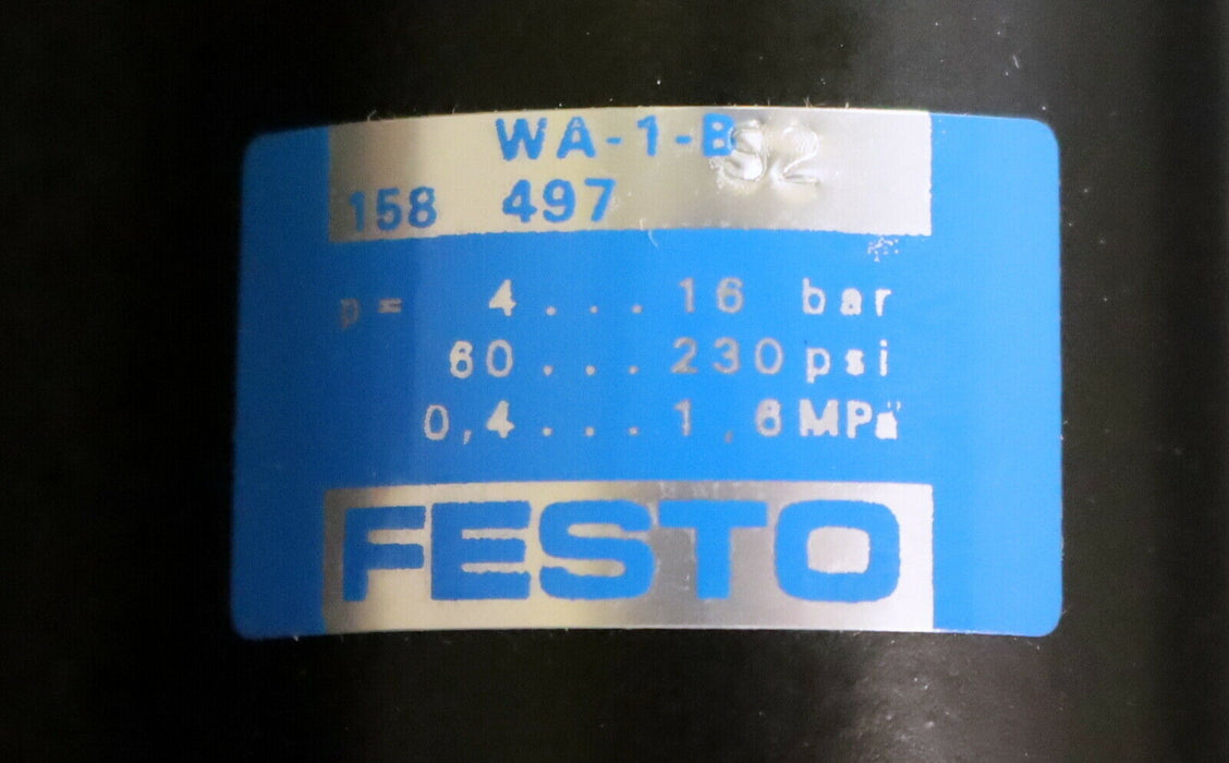 FESTO Kondensatablass WA-1-B Mat-Nr. 158497 4-16bar - unbenutzt