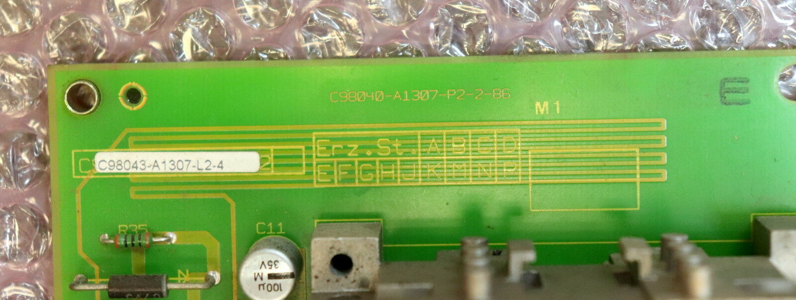 SIEMENS SINUMERIK 3 Controller Display Card für Stromversorgung des Bildschirms