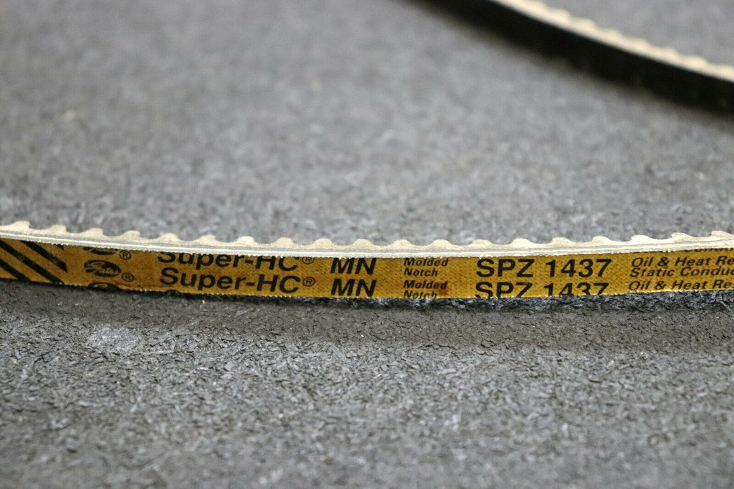 GATES 2 Stück Zahnriemen Keilriemen SUPER-HC MN SPZ 1437 Länge 1437mm