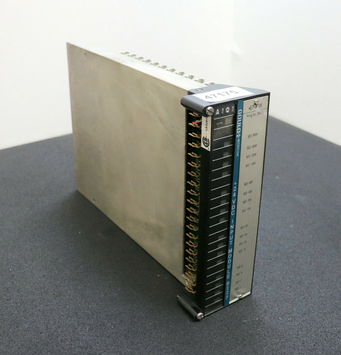 GOULD MODICON Input module B225 24VDC +E7-A101 develloped for MAAG program