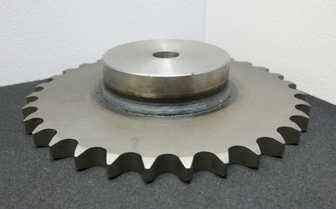 Kettenradscheibe mit einseitiger Nabe KRS Chainwheel Teilung 1"x17,02mm Z= 32