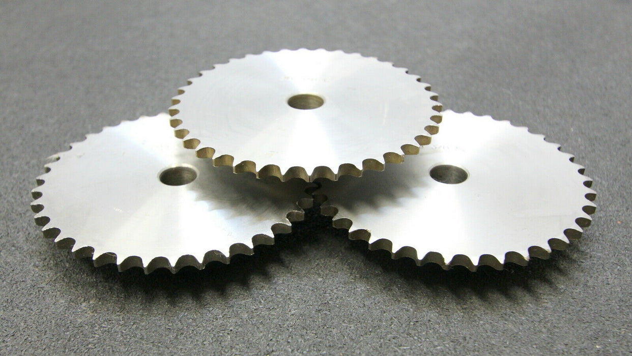 3x Kettenradscheibe mit einseitiger Nabe KRS Chainwheel Teilung 3/8"x7/32" Z= 38