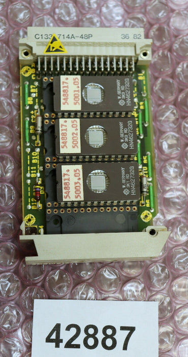 SIEMENS SINUMERIK EPROM Karte 6FX1123-6AA00 5482369001.00 gebraucht - geprüft