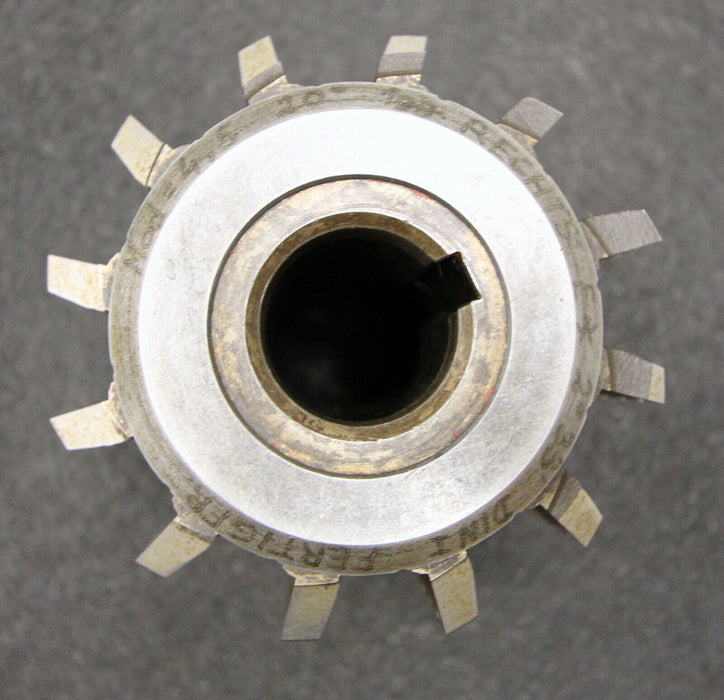 SAAZOR Stollenwälzfräser involute spline hob m= 4,5mm BP I nach DIN3972 20° EGW