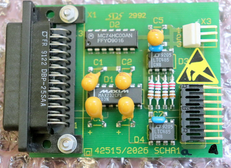 Karte Schnittstellenwandler II 42515/2026 FAG SDS 2992 SCHA1 - gebraucht