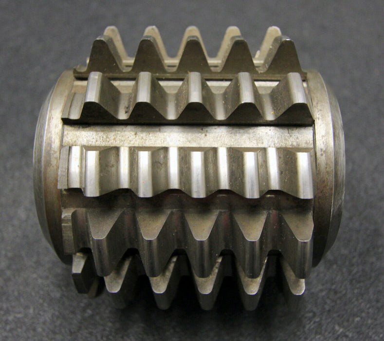 SAAZOR Stollenwälzfräser involute spline hob m= 5mm 20° EGW Ø110x110xØ32mm 1gg R