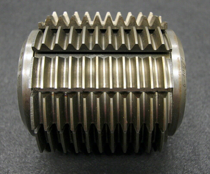 SAAZOR Stollenwälzfräser involute spline hob m=2,5mm BP III nach DIN3972 20° EGW