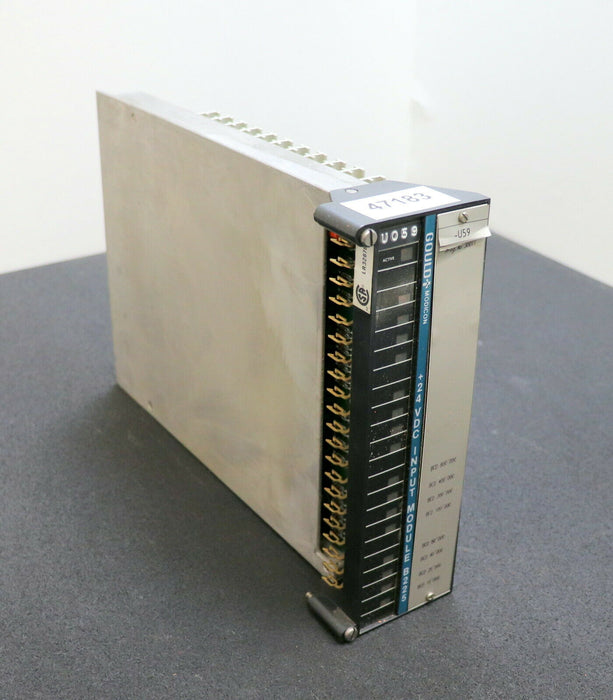 GOULD MODICON Input module B225 24VDC -U59 develloped for MAAG program