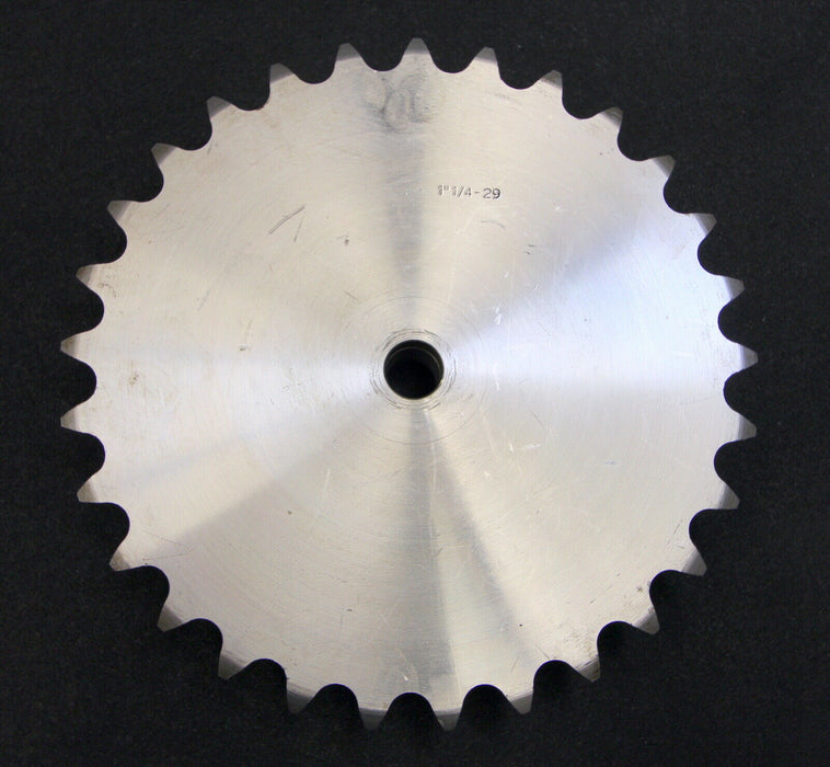 Kettenradscheibe mit einseitiger Nabe KRS Chainwheel Teilung 1 1/4"x3/4" Z= 29