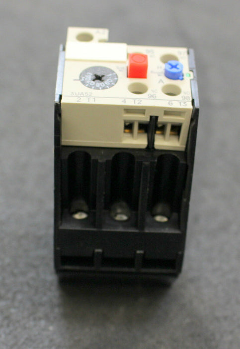 SIEMENS Überlastrelais 3UA5200-0J 0,63-1A overload relay Ue=660VAC 1S + 1Ö