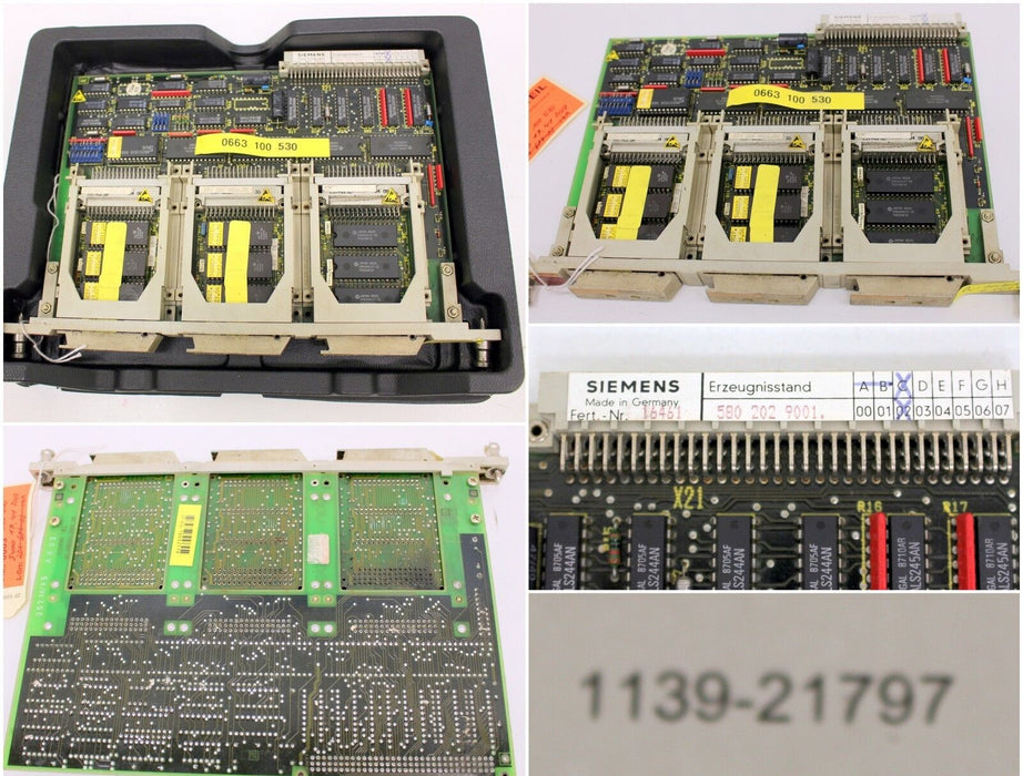 SIEMENS Speicherkarte 6FX1 120-2CA00 - Generalüberholt -