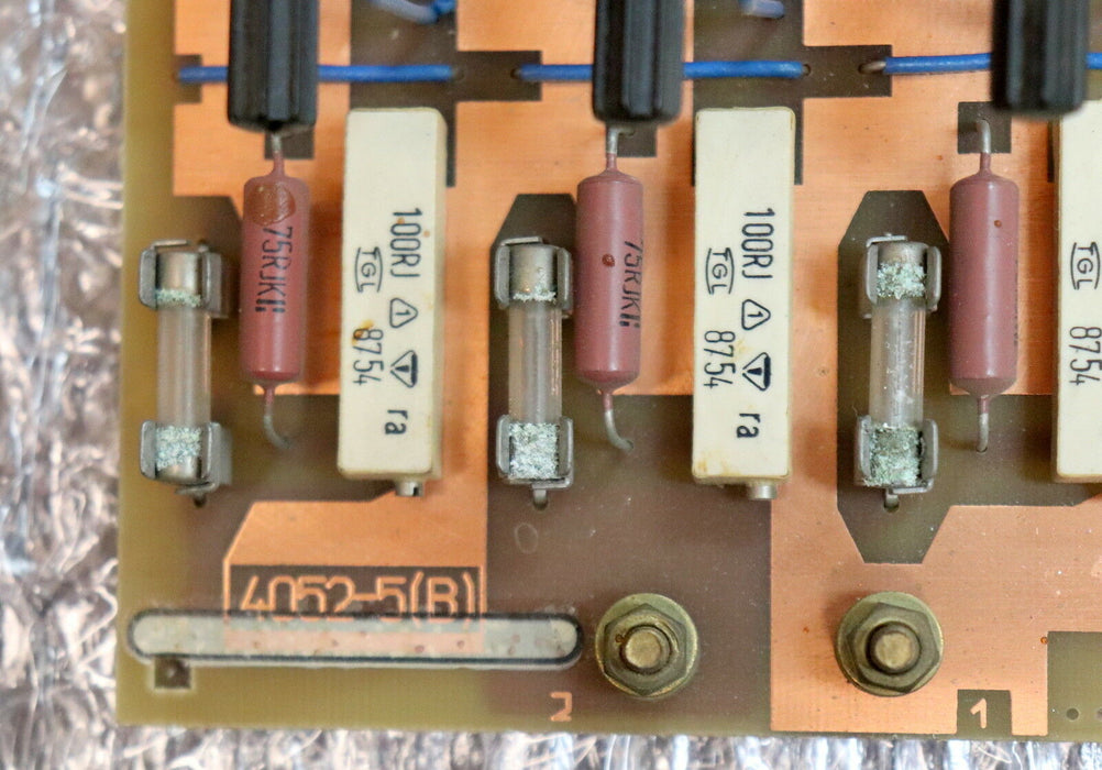 VEM NUMERIK RFT DDR Platine 4052-5 (B) RFT 30509 gebraucht voll funktionsfähig