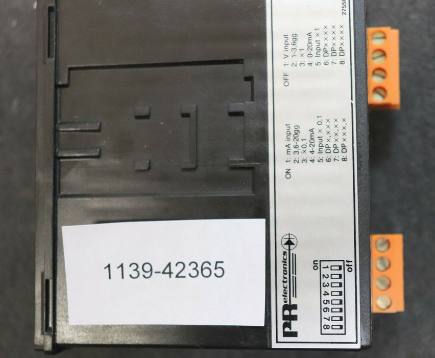 PR ELECTRONICS Digitalzähler Ser.No. 20199B Type 2755 B2B input 4-20mA