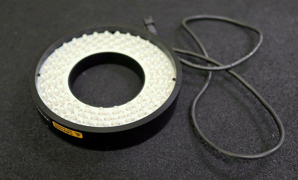 KEYENCE White Ring light CA-DRW10F Depth max. 5mm - gebraucht