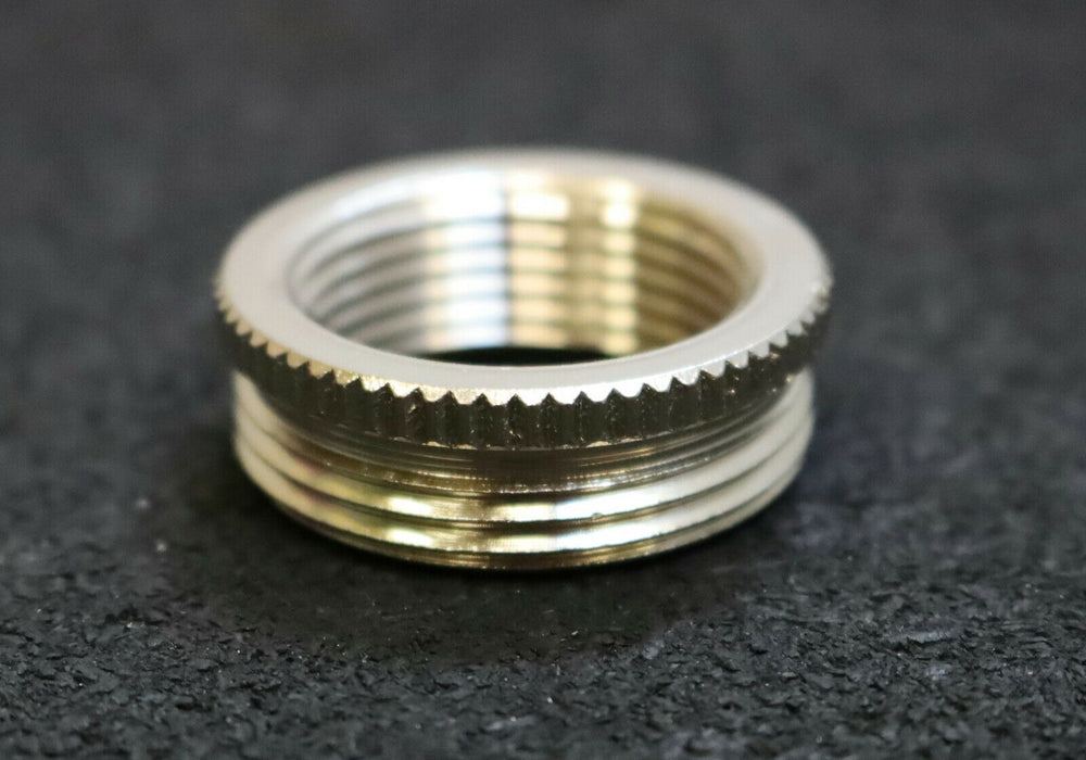 KLEINHUIS 19x Reduzierring Messing vernickelt 44/2116 AußenØ 21mm InnenØ 16mm