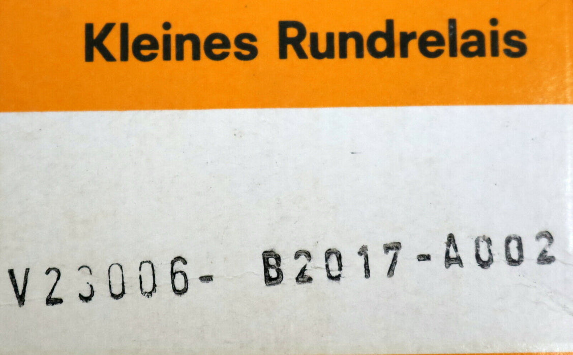 SIEMENS Rundrelais V23006-B2017-A002 24VDC 600-7850-0,1 CUL - unbenutzt