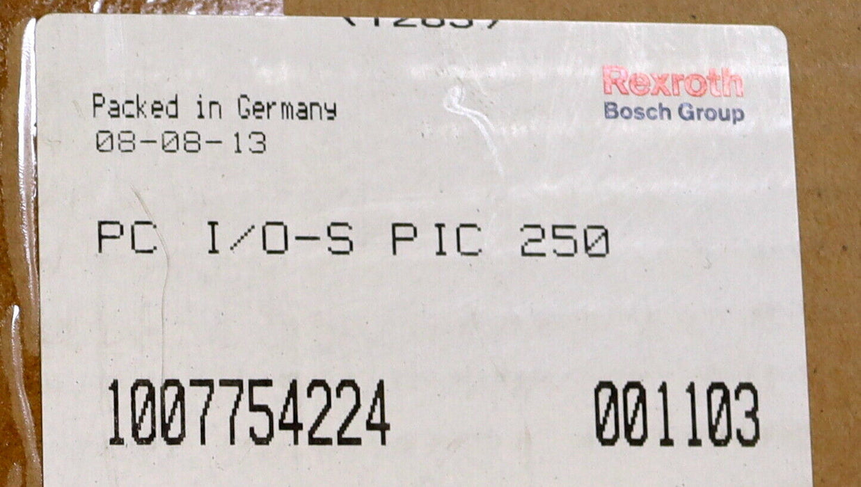 BOSCH CNC NC-SPS I/O-S Best.-Nr. 1070071202-103 - ! DEFEKT ! -