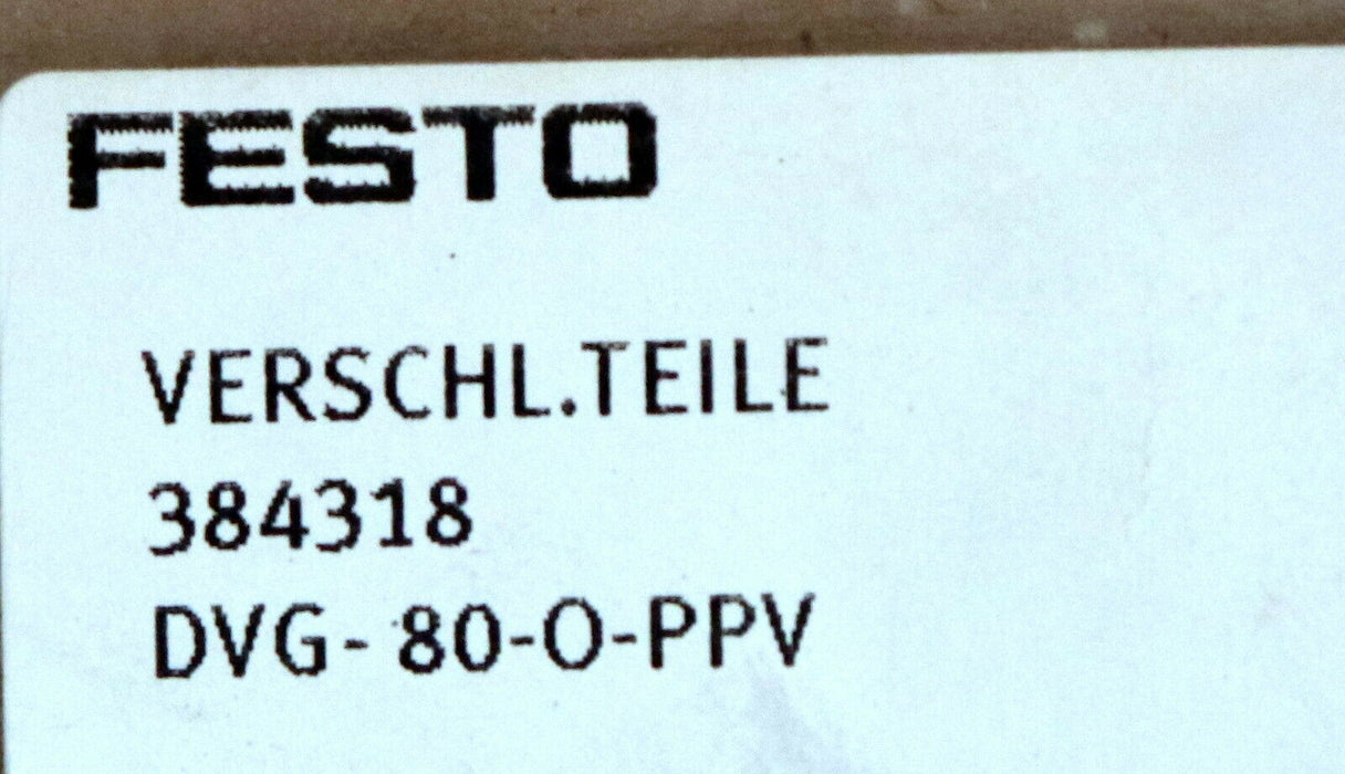 FESTO Verschleißteile-Set DVG-80-0-PPV ID 384318 unbenutzt