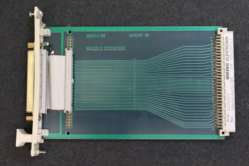 WIEDEG / KLINGELNBERG Adapter-Karte-DPR Art.Nr. 4706007 Z.Nr. 635.030/1.1