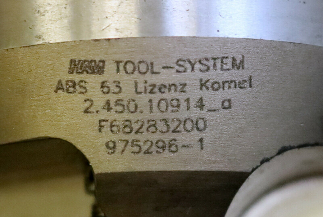 HM TOOL-SYSTEM Lizenz KOMET ABS-Wendeplattenfräser 2-stufig ABS 63 Ø32,8mm