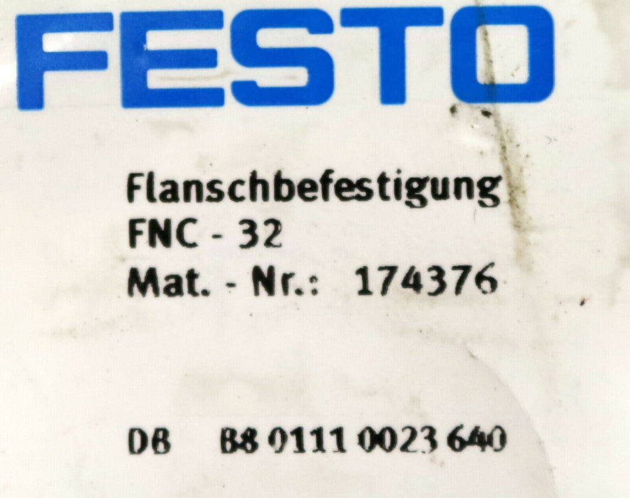 FESTO 3 Stück Flanschbefestigung FNC-32 Mat-Nr. 174376 - unbenutzt in