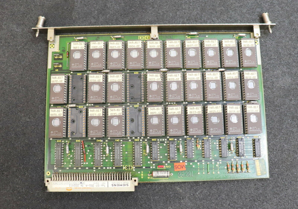 SIEMENS SIMATIC EPROM Karte 03200 03201-A 201491 Entwickungszustand B EPROM