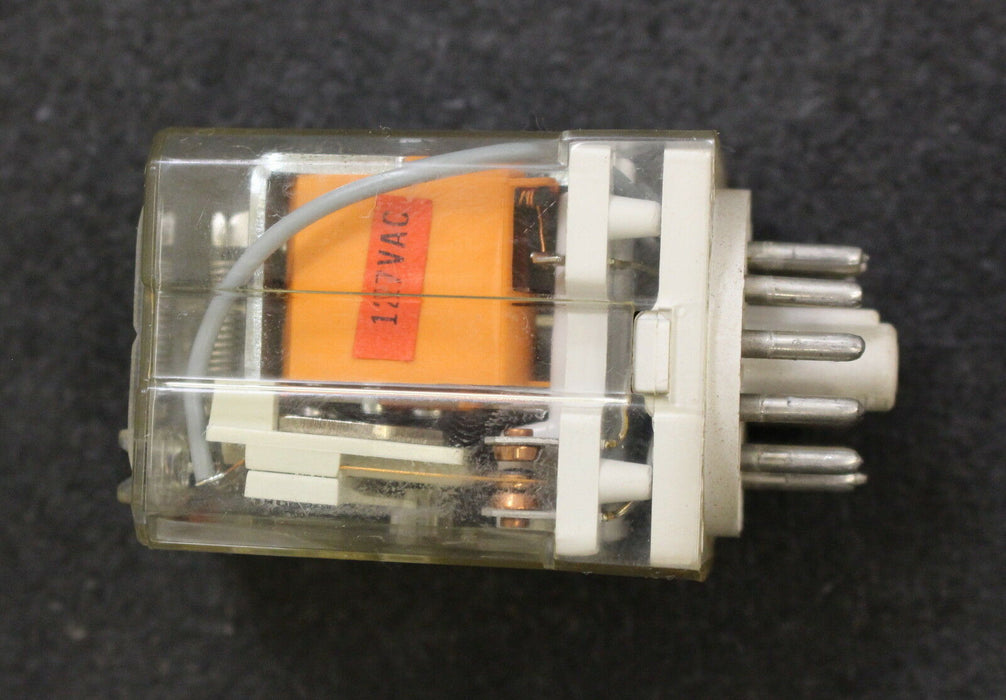 ZETTLER Steck-Relais miniature power relay AZ 509 127VAC gebraucht guter Zustand