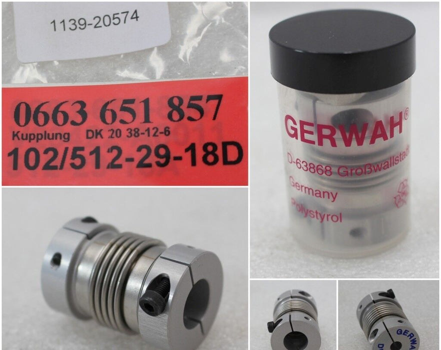 GERWAH Kupplung DK 20  37-6H7-12H7