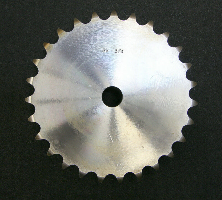 Kettenradscheibe mit einseitiger Nabe KRS Chainwheel Teilung 3/4"x7/16" Z= 27