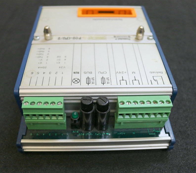 SCHLEICHER CPU-Modul P02-CPU/2 /D EDV 72610200 U = 24VDC REL. 250VAC 4A