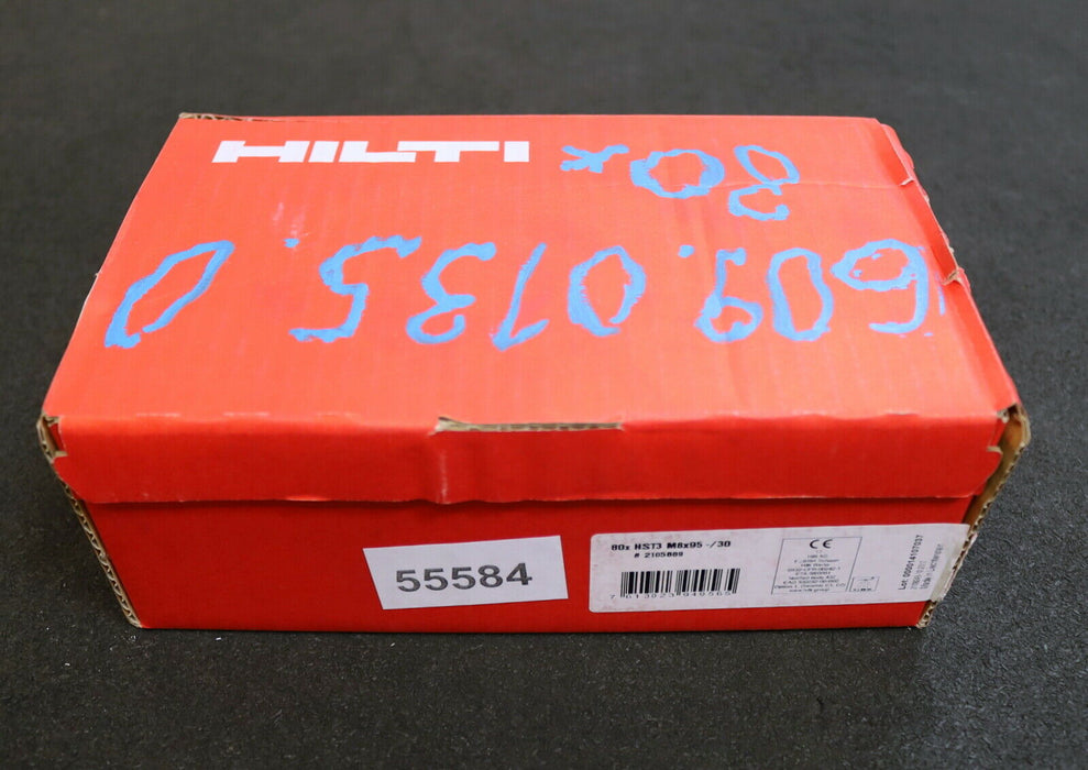 HILTI 80x Bolzenanker 80x Bolt anchor HST3 M8x95 2105889 Länge 110mm Ø 10mm