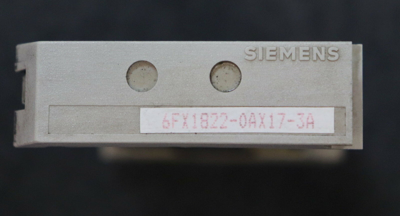 SIEMENS SINUMERIK SIROTEC EPROM 6FX1822-0AX17-3A gebraucht voll funktionsfähig