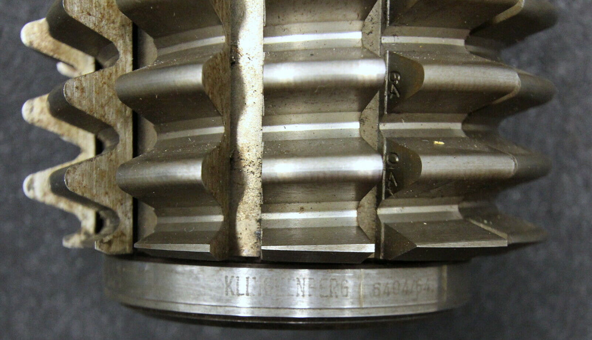 KLINGELNBERG Stollenwälzfräser involute spline hob m= 5mm BP III Ø120x110xØ32mm