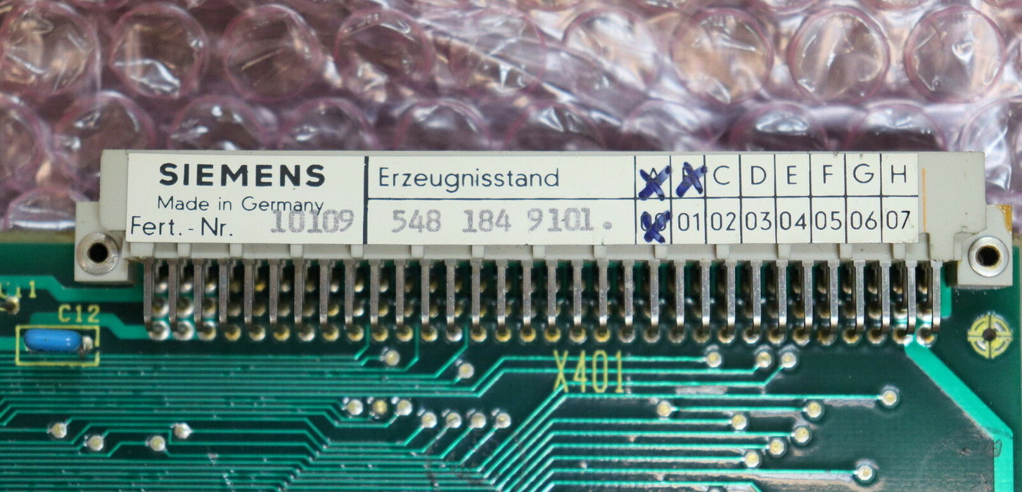 SIEMENS SINUMERIK SIROTEC EIN-/Ausgabe-Modul 6FX1118-4AA01 Version AB gebraucht